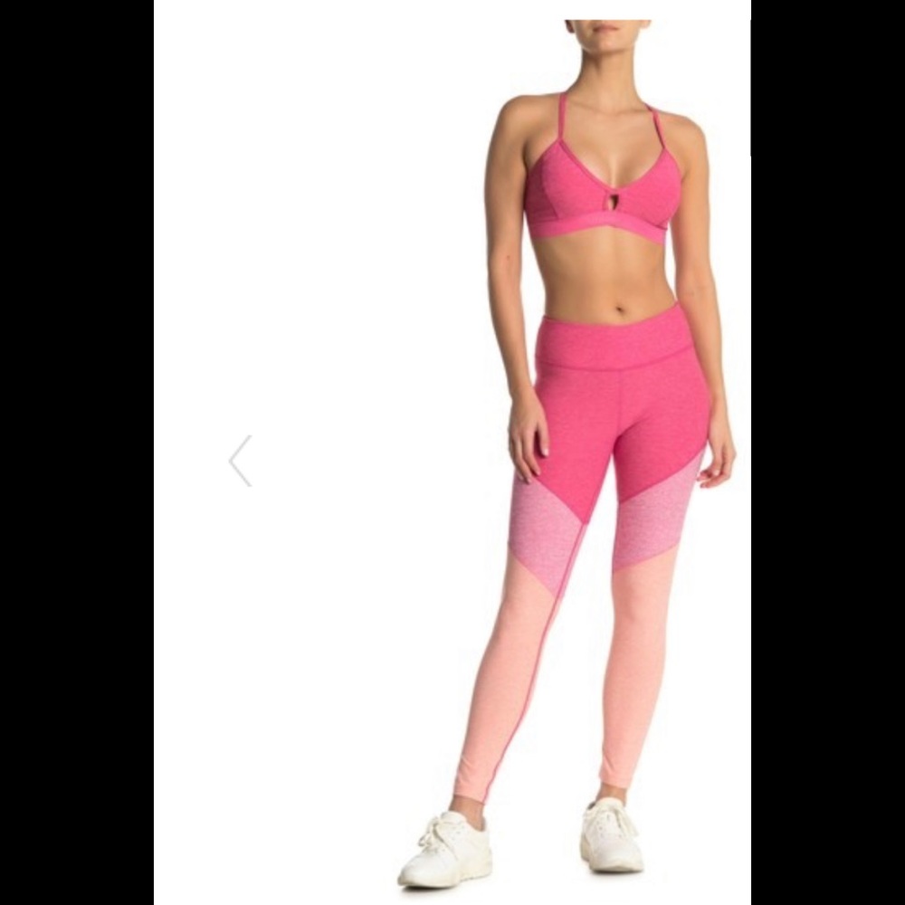 Outdoor Voices Paneled Colorblock Leggings